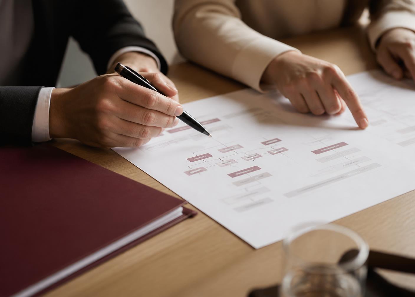 Trabalho de estruturação e implantação de processos